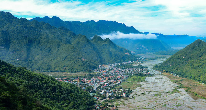 La province de Hoa Binh est une région montagneuse du Vietnam