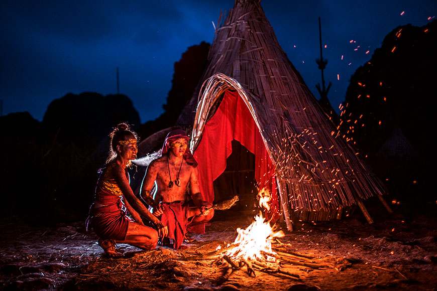 Ngôi làng thổ dân ở Ninh Binh